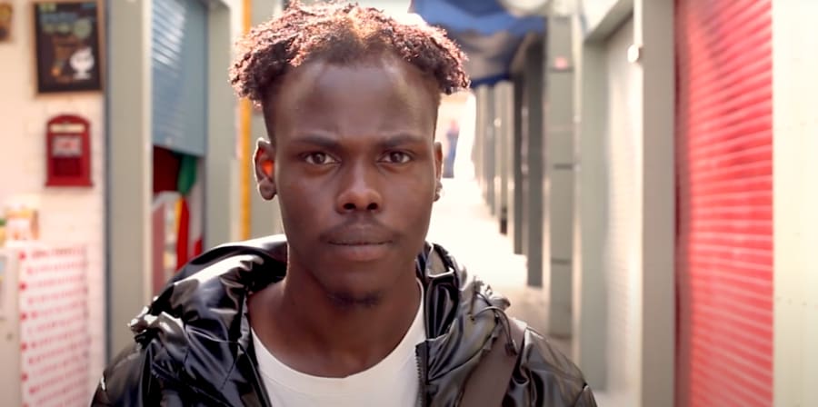 Image of Yassin, 17, who escaped Libya as a child refugee