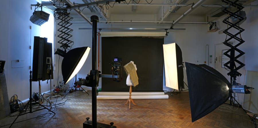 Photography studio at Wimbledon.
