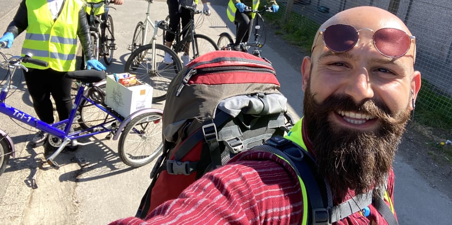 Community of Kurdish Alevi cyclists offered a lifeline to families worst hit by the Covid pandemic
