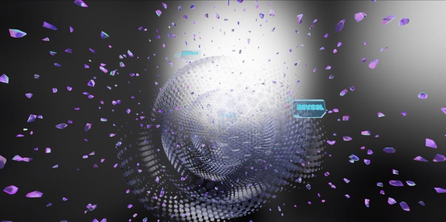 Digital elements and crystals.