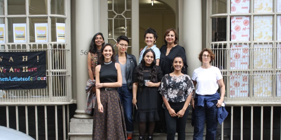 photo of the female artists of colour