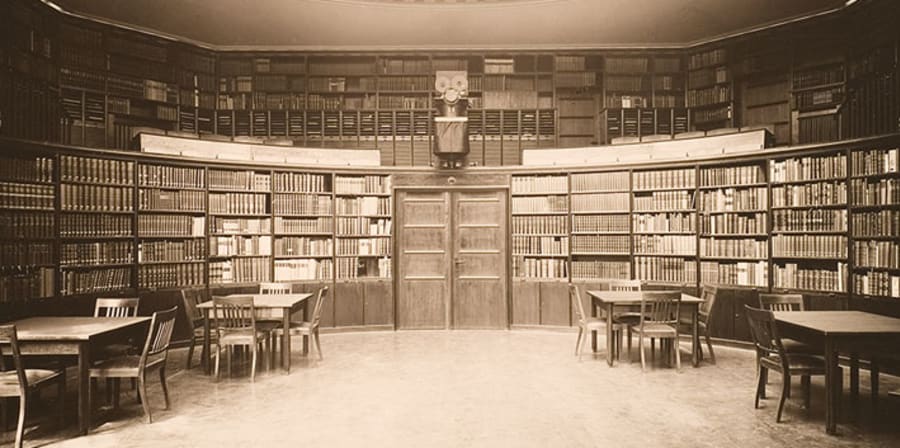 a reading room 