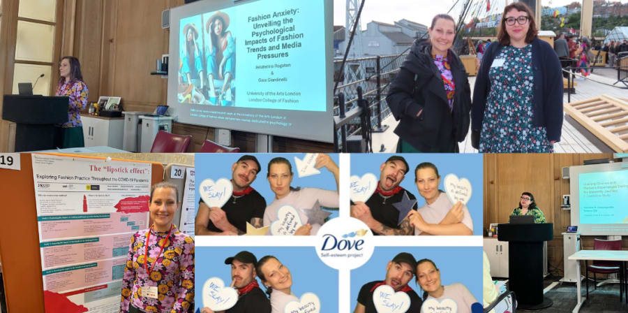 A collage of photos from the Appearance Matters Biennial Conference