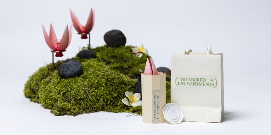 Treasured Enchantments, work by MA Biodesign students for a project with Swarovski
