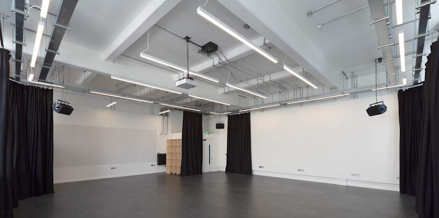Performance Lab room at Wimbledon College of Arts.