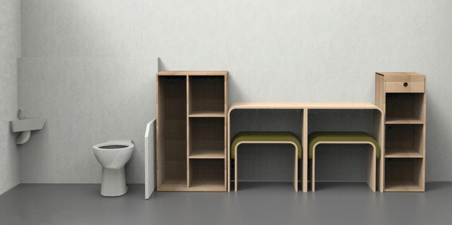 Render of furniture design