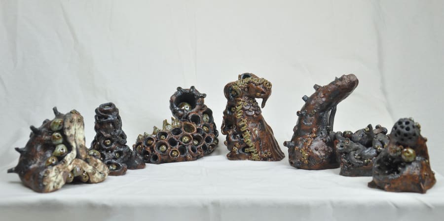 clay sculptures small