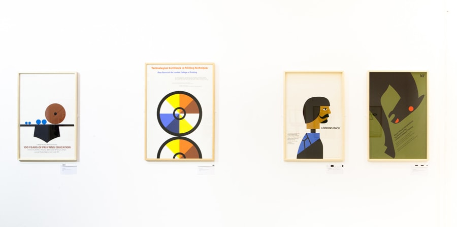 An exhibition of artist and former LCC staff member Tom Eckersley's works.