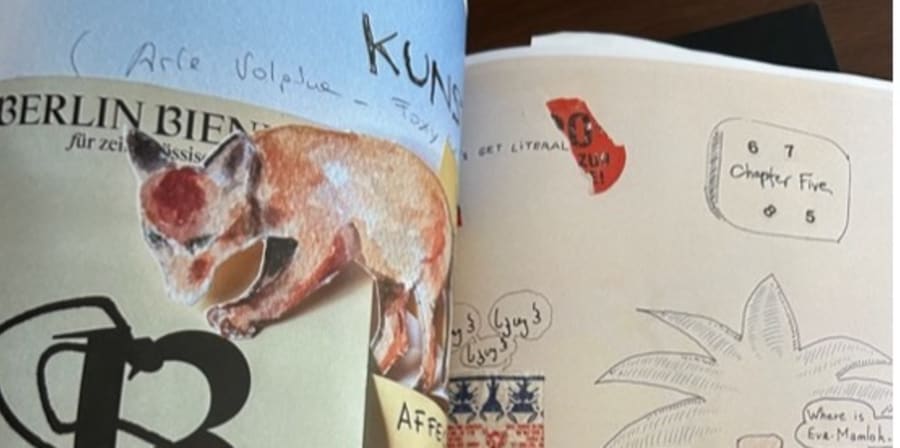 Collage artwork publication