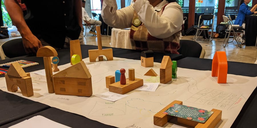 Envision the Transition workshop in Jakarta.