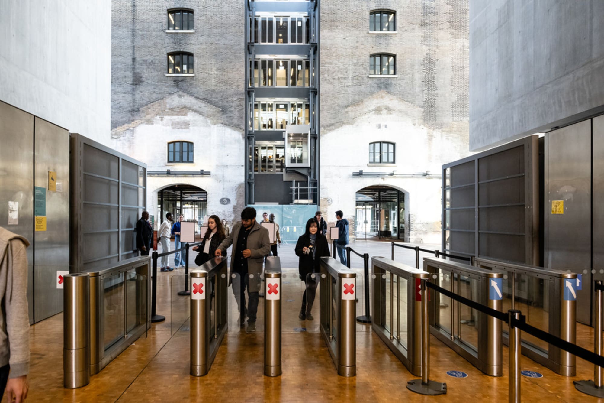 barriers to central saint martins