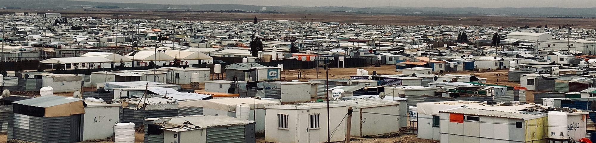 High point photograph of Za'atari