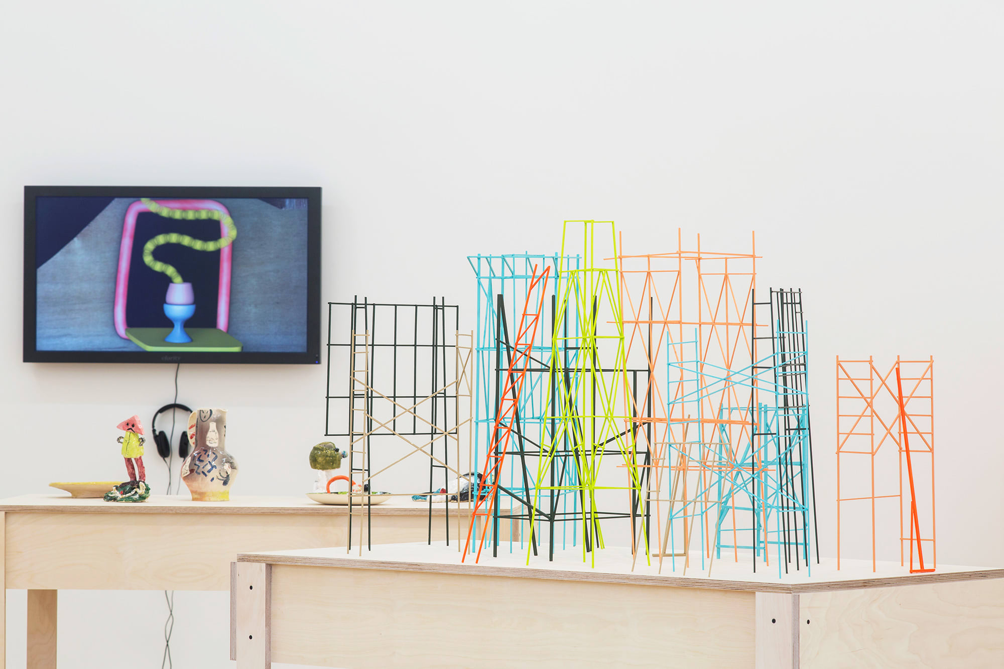 Mut Mut exhibition at Assembly Point. Curated by Darryl Clifton and Rachel Gannon.