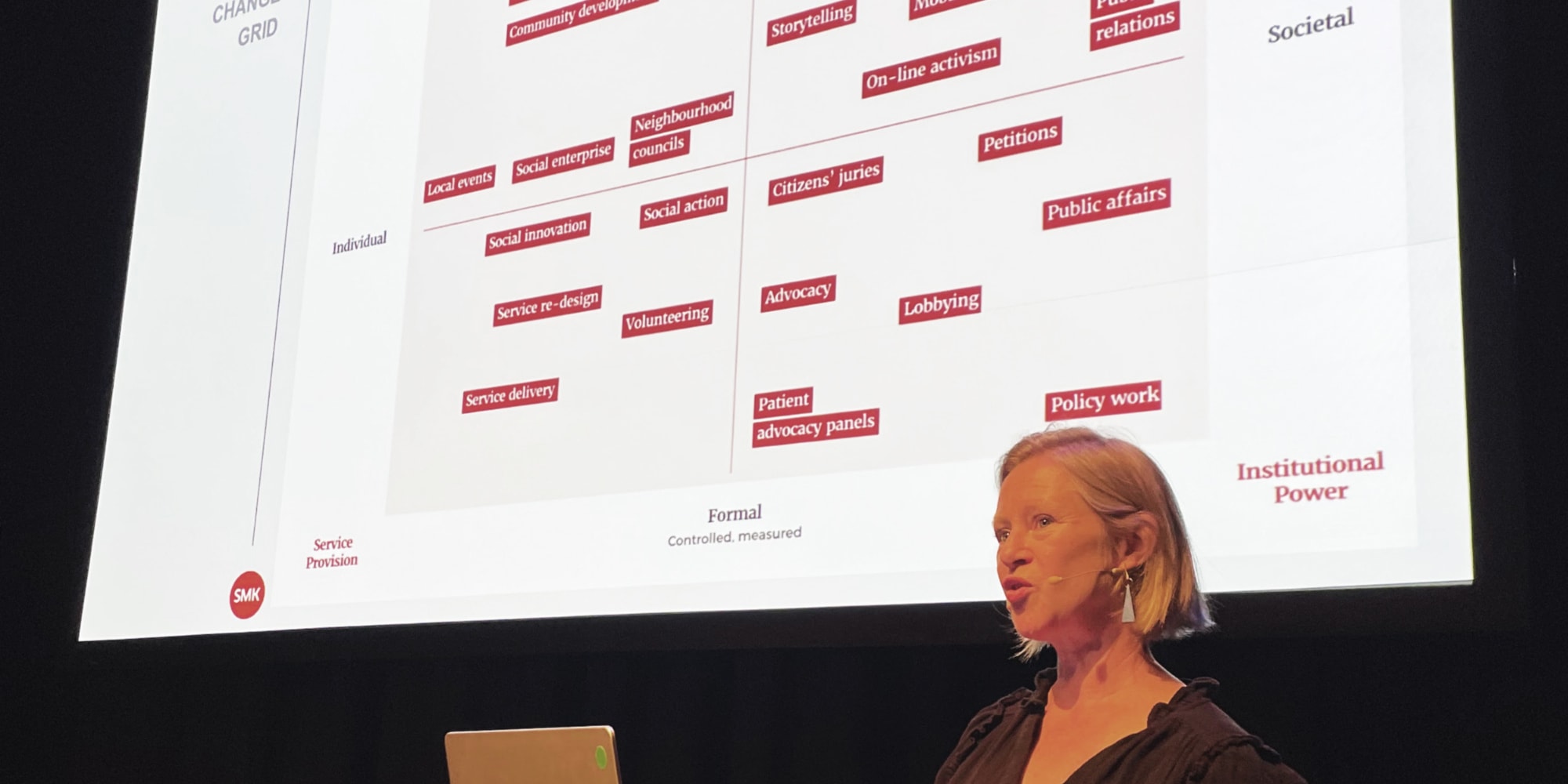 Image of Sue Tibballs at Docfest 2023, Kate Pelen