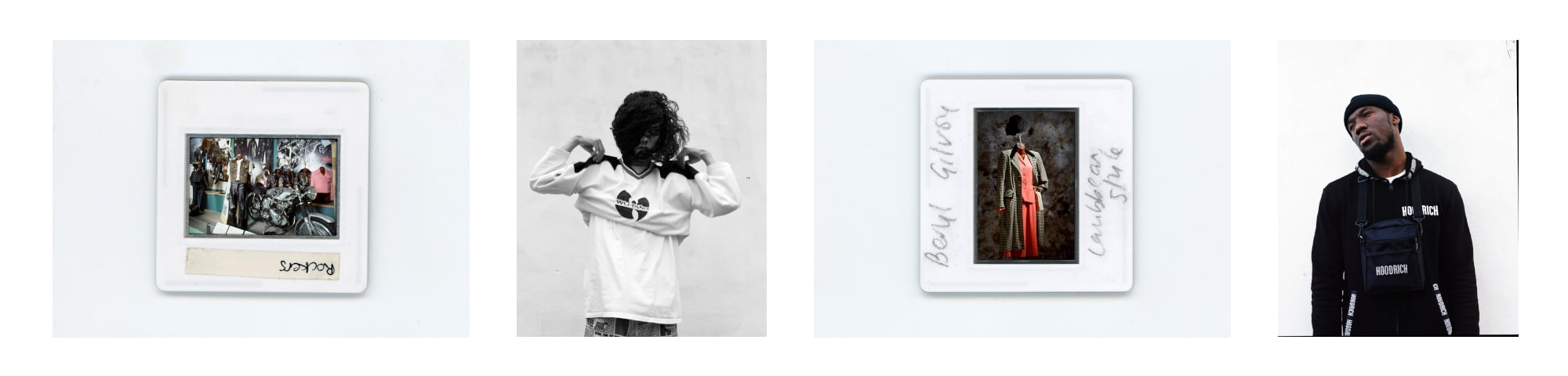 Collage of images with different portraits.