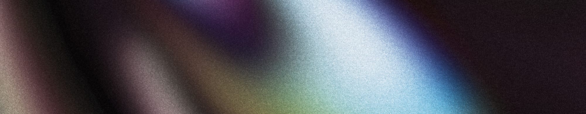 Iridescent oil slick graphics