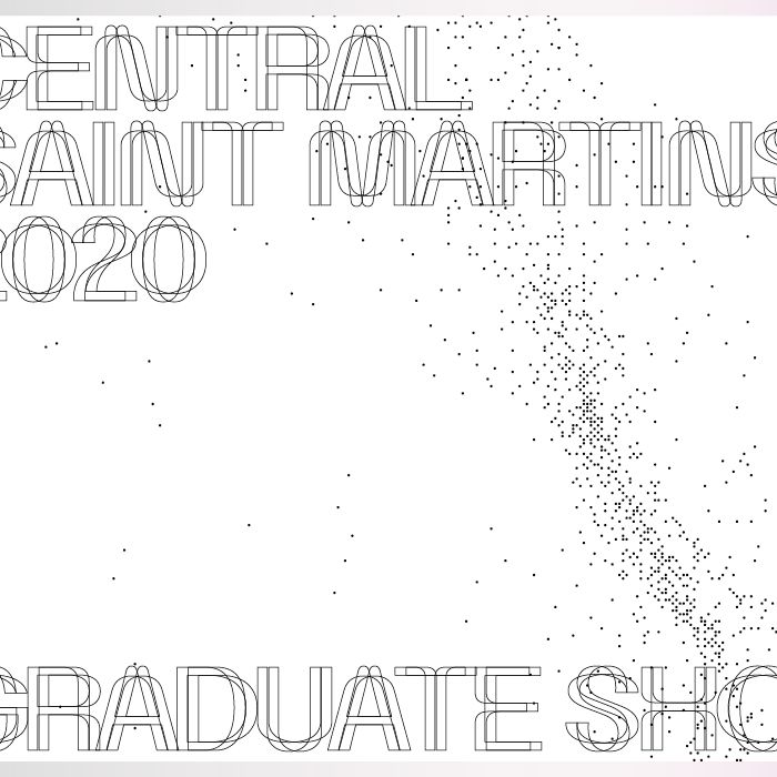 Graphic reading Central Saint Martins Graduate Showcase