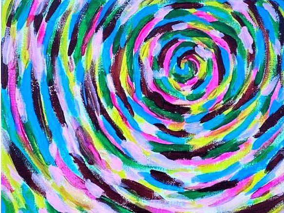 Colourful painting
