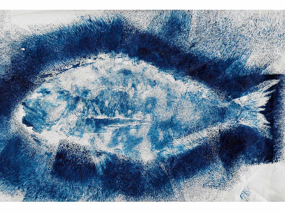 A fish print.