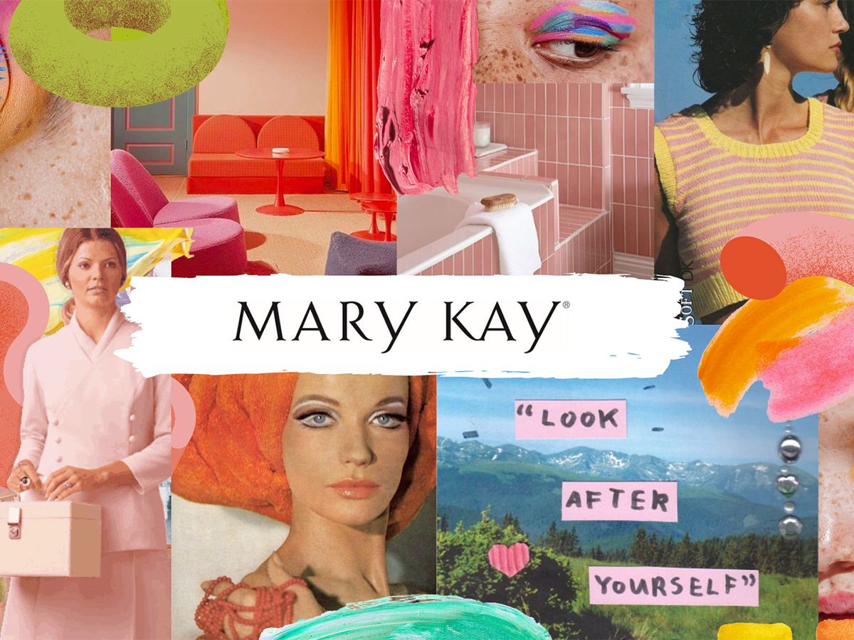 A collage-style mood board.