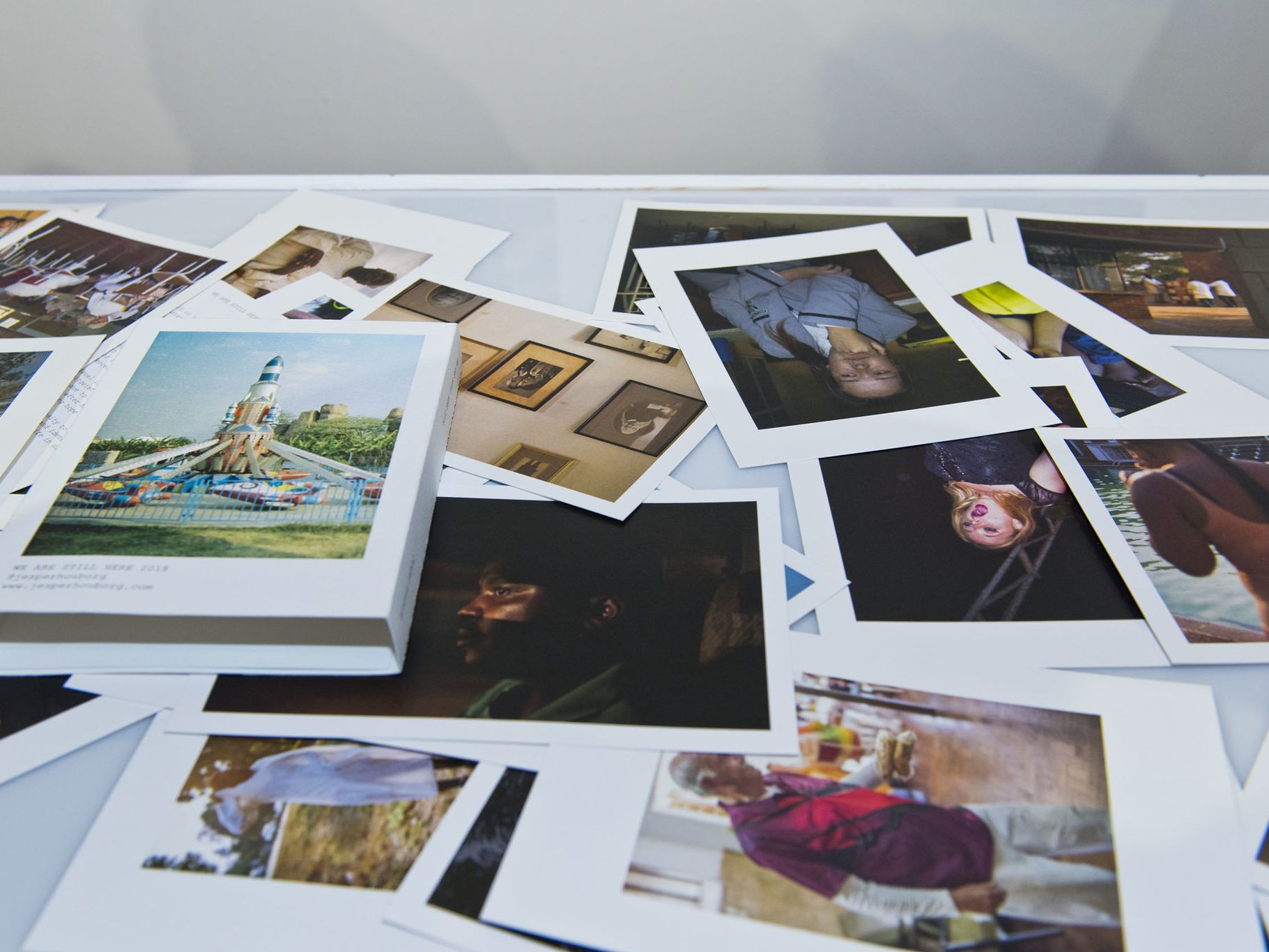 Photographs from the Media School's Postgraduate Show at LCC, 2018.