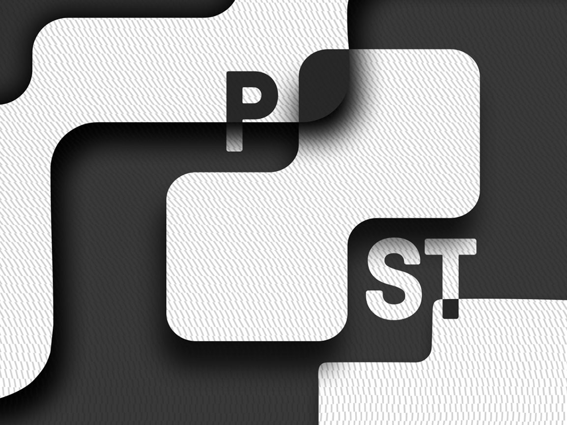 A greyscale graphic banner.