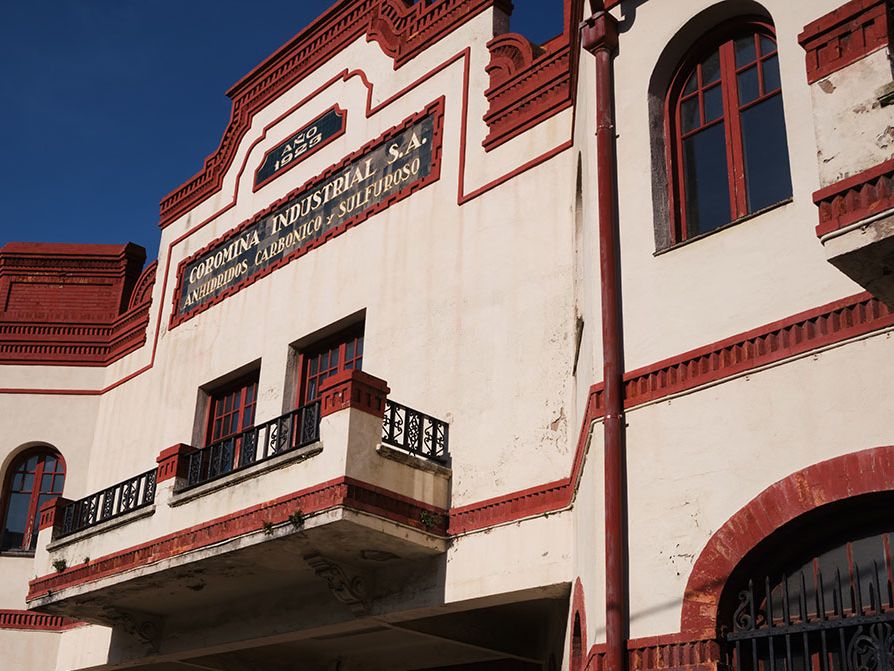 Close-up image of a building.