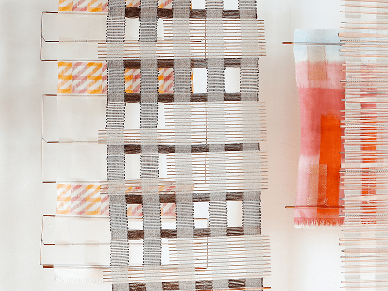 Textile design with multi-colours