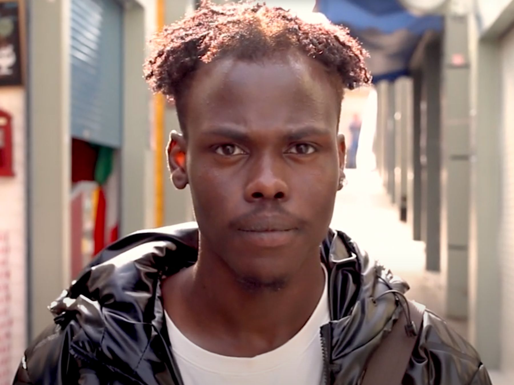 Image of Yassin, 17, who escaped Libya as a child refugee