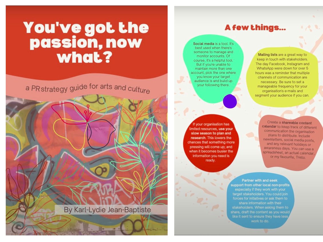 Screenshots of student work.