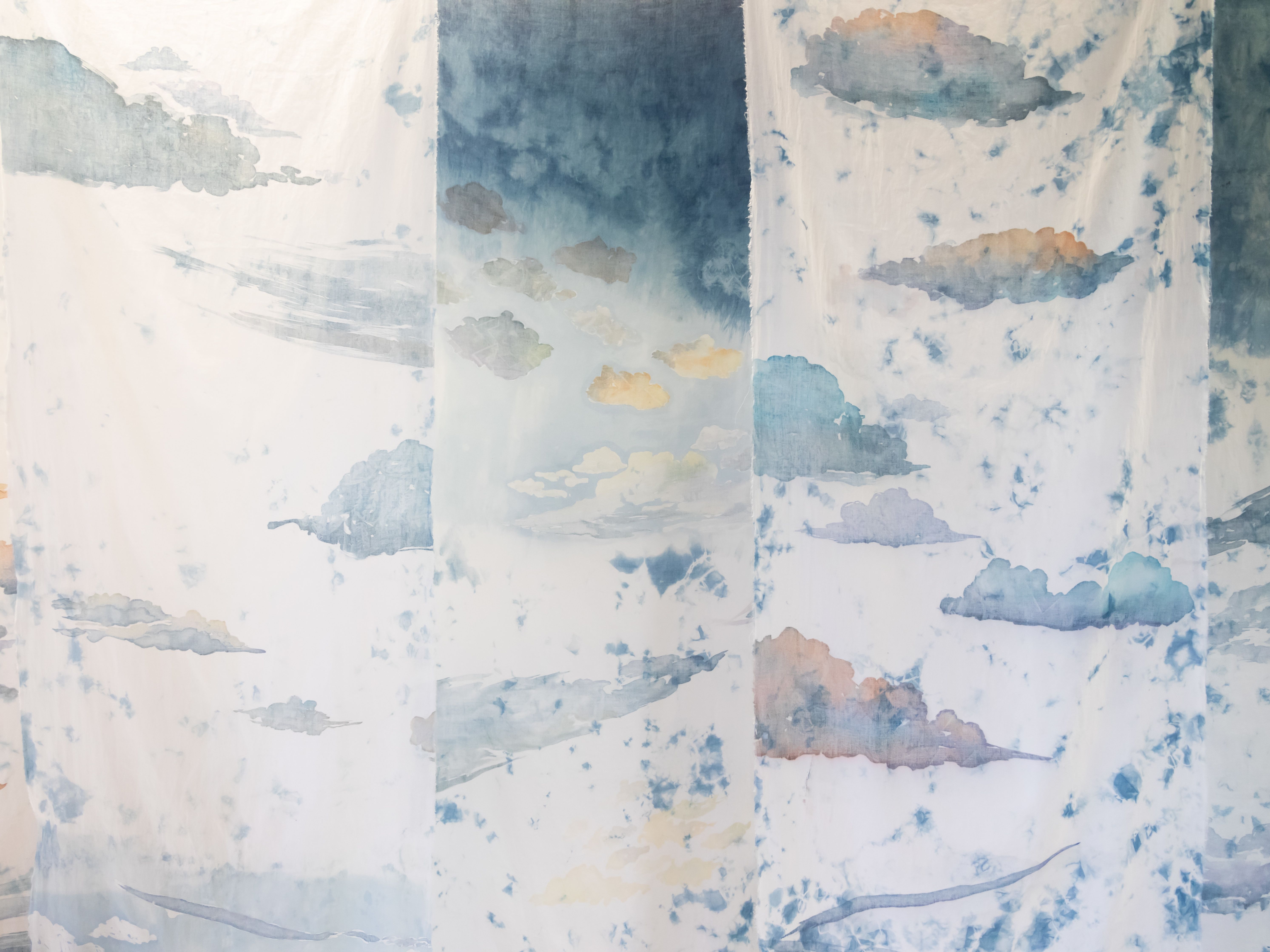 Painting of clouds