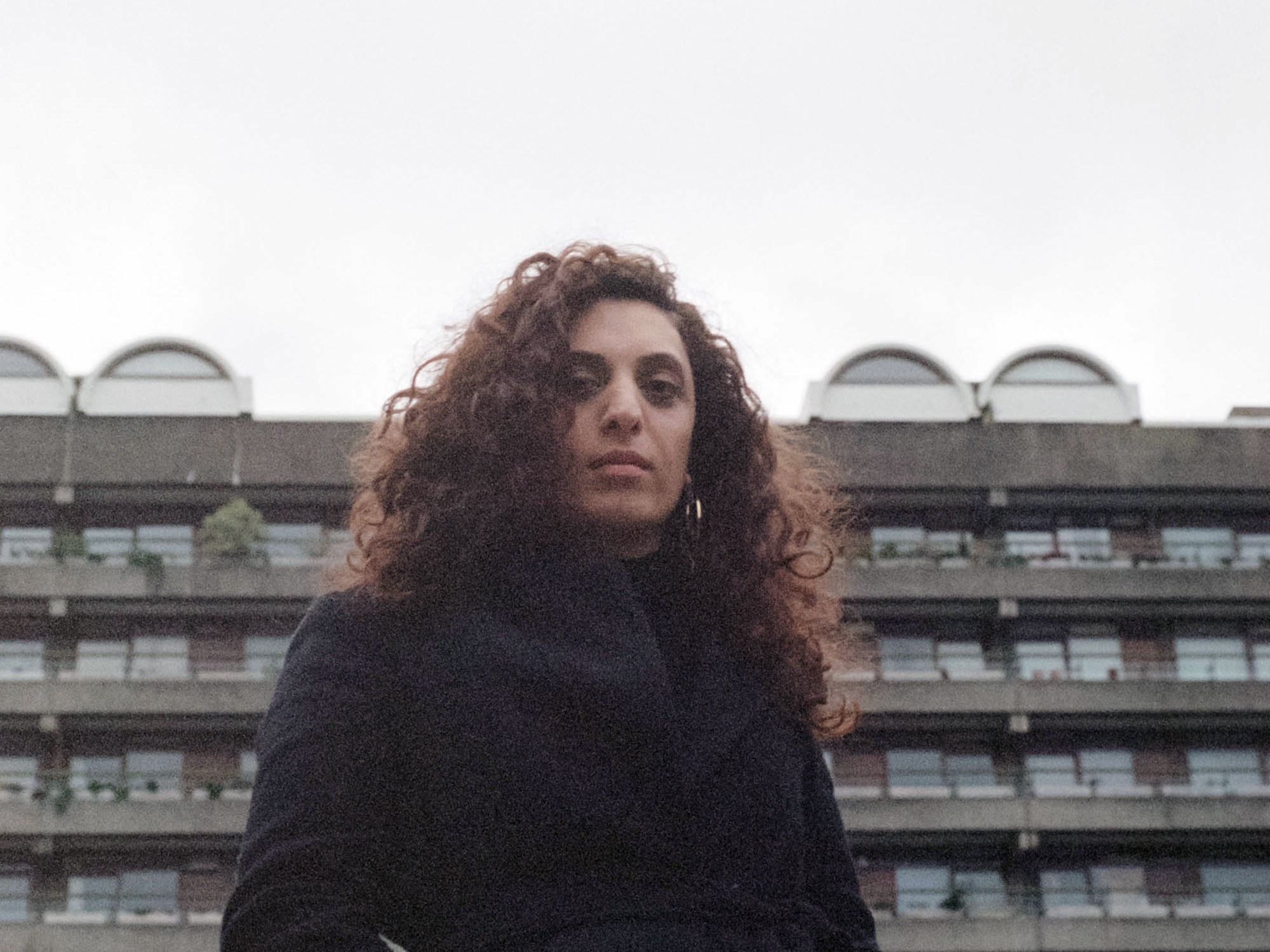 Teo Burki stood in front of the Barbican