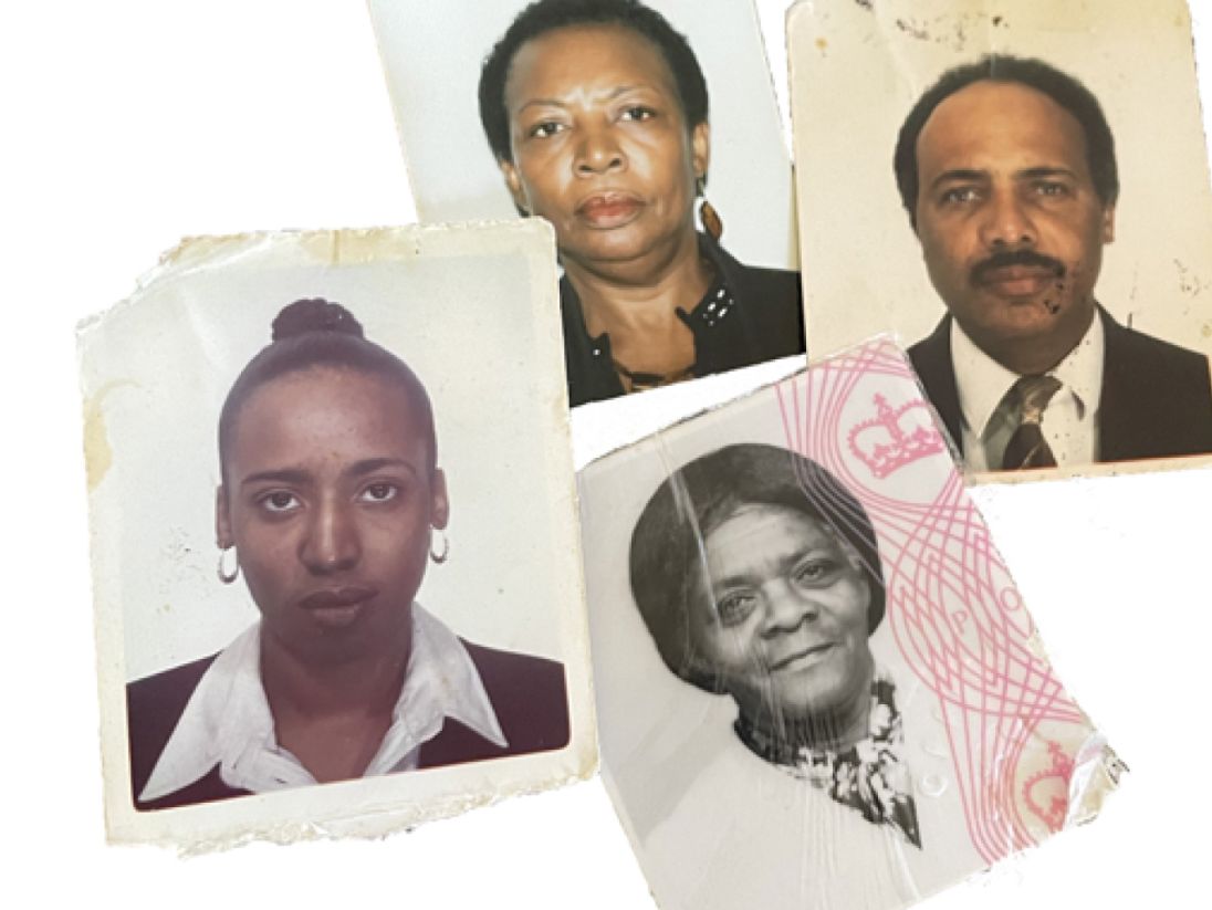 Headshot images of 4 peoples