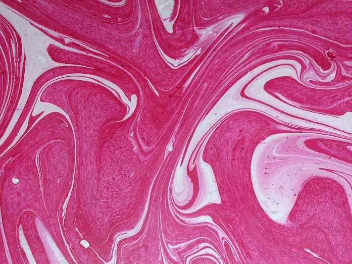pink marbled paper