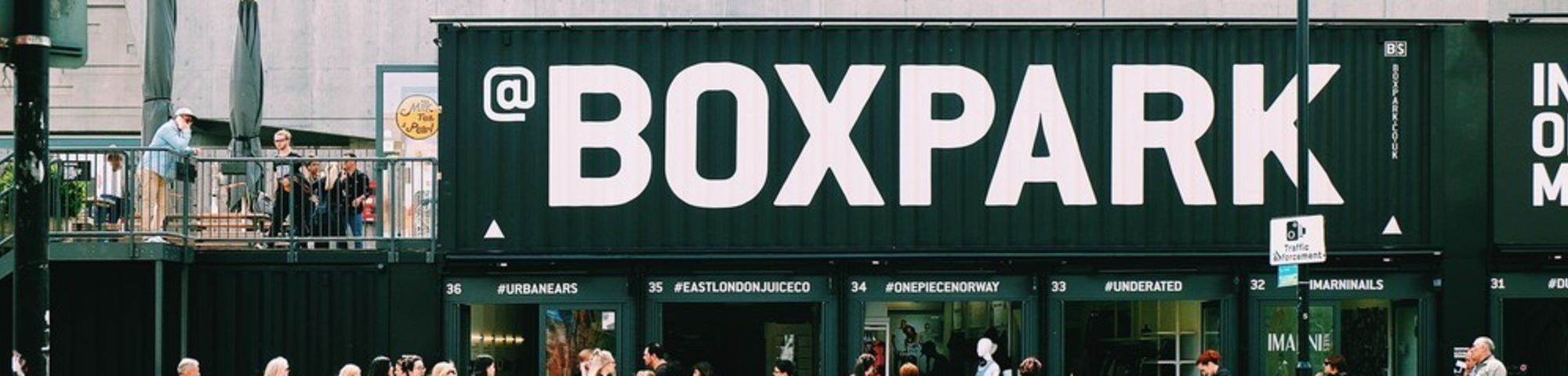 Box Park venue photograph.