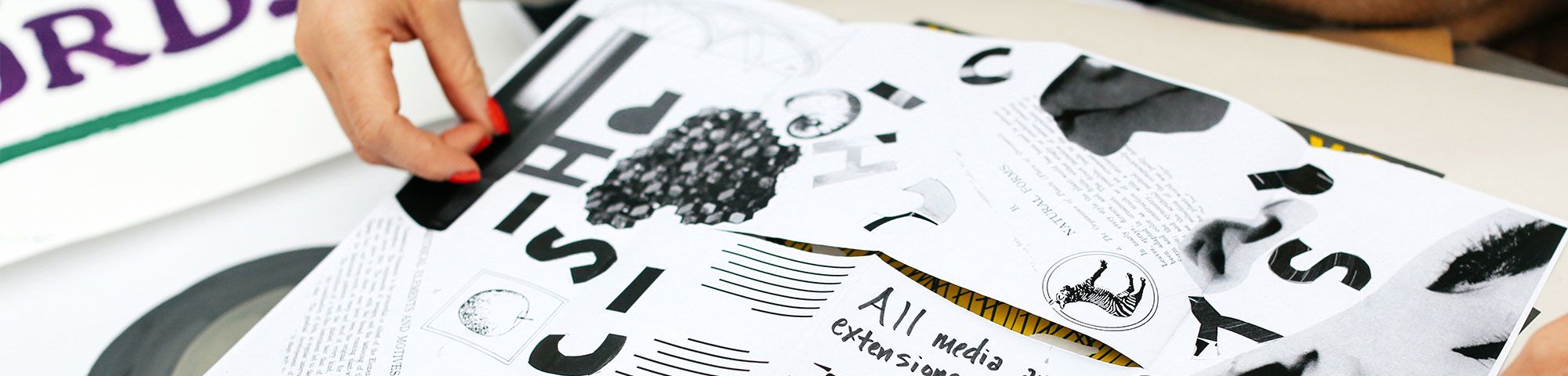 Collage by Savannah Bader, MA Graphic Communication Design, Central Saint Martins