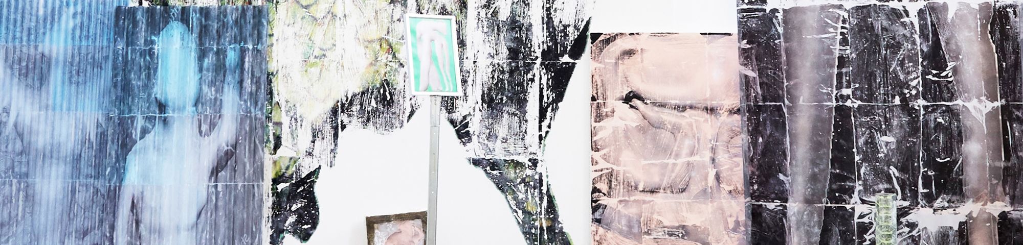Installation by BA Painting student Victor Le Leca