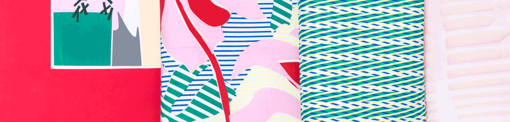 A close up of textiles by Sally Cheung, a student on BA (Hons) Textile Design at Central Saint Martins