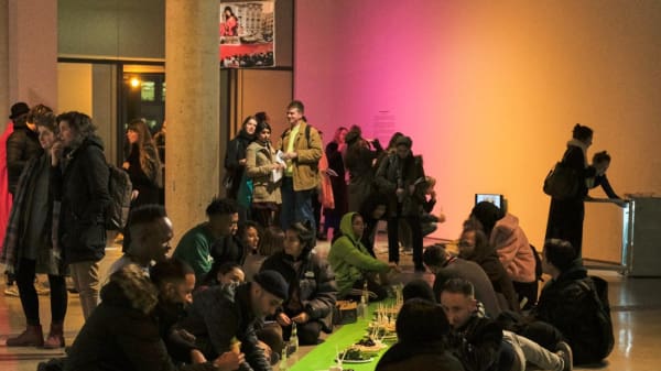 Our bold student-led exhibition The Age of New Babylon continues until 12 Dec in the Lethaby (Sat 12-5; Tues/Wed 11-6)
Get closer to the show with this interview between co-curator Samboleap Tol and featured artist Abbas Zahedi: https://t.co/BU2Svo4X01 https://t.co/ffWjWOOmbK