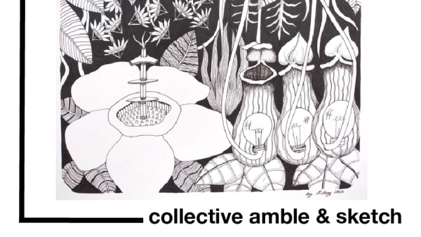 Meet together with MA Fine Art Illustration student Rachel Hogg and other postgraduate artists online and explore different approaches to drawing the outdoors. Open to all Art postgraduate students of all visual art practices: https://t.co/ZNmS7ZelHo https://t.co/4nOLO0KSBu