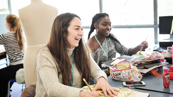 Students at Reading College
