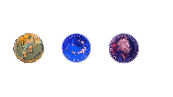 Coin print by Billy Crosby.