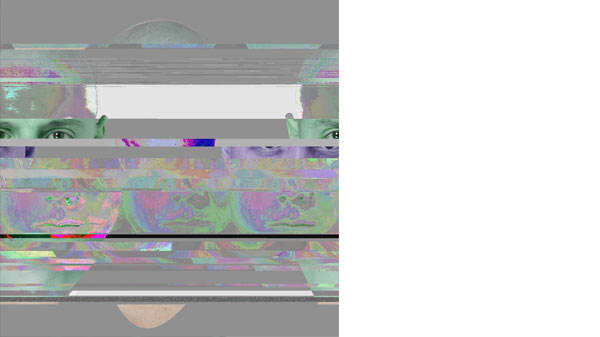 A selection of glitched images
