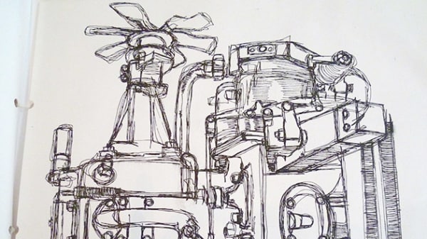 Drawing by Mike Walsh