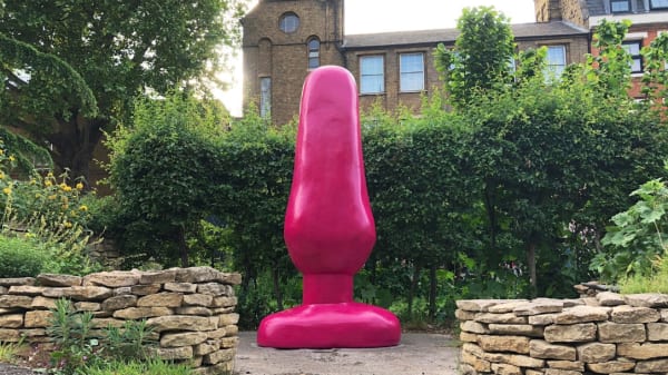 Sculpture by Kate Howard.