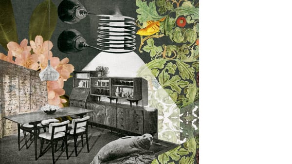Abstract collage