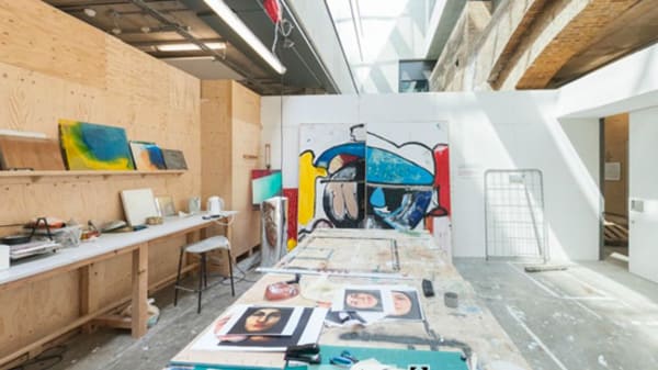 An art studio