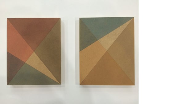Two paintings side by side