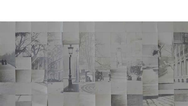 An image made up of images on small squares