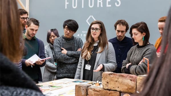 Students at material futures